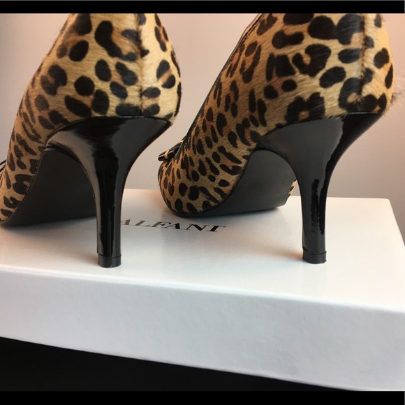 ALFANI Hamilleo Leopard/ Patent Leather Heels 7M - Picture 5 of 8